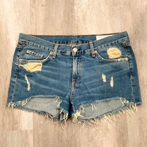 Rug & Bone Jean Shorts Sz 28